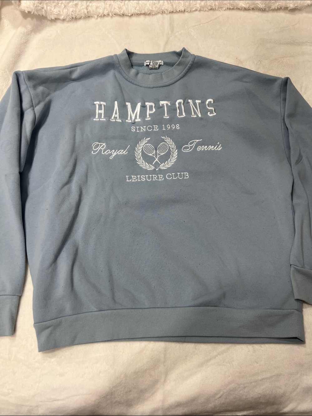 Better Together Blue Hamptons Royal Tennis Crewneck
